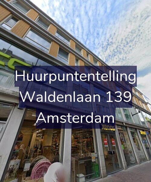 Foto gevel Huurpuntentelling voor Waldenlaan 139, Amsterdam