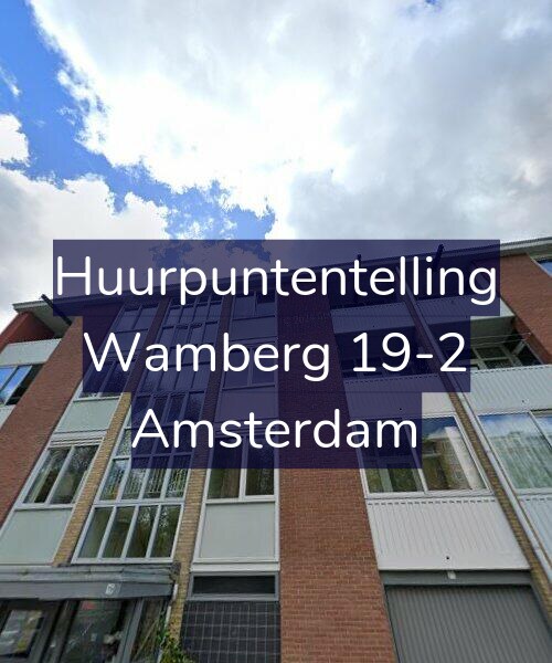 Foto gevel Huurpuntentelling voor Wamberg 19-2, Amsterdam