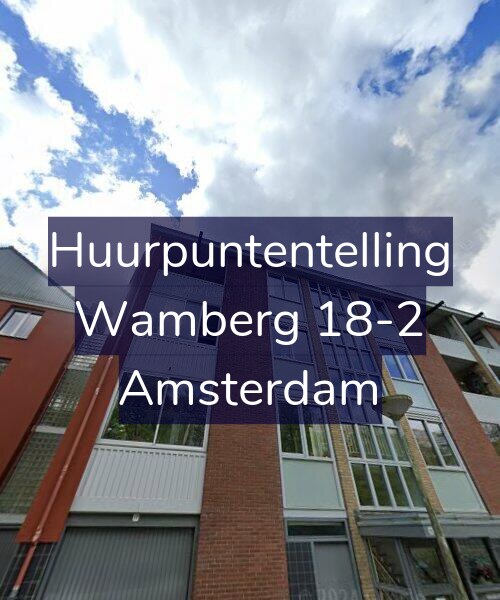 Foto gevel Huurpuntentelling voor Wamberg 18-2, Amsterdam