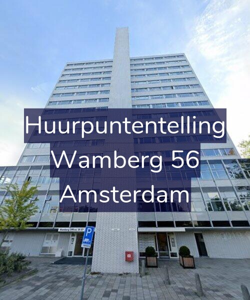 Foto gevel Huurpuntentelling voor Wamberg 56, Amsterdam