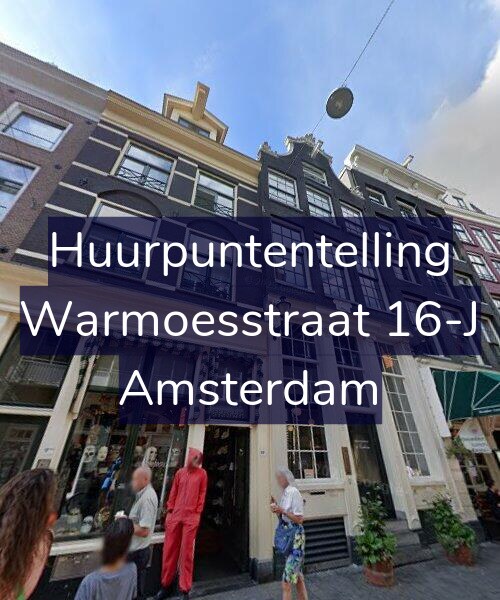 Foto gevel Huurpuntentelling voor Warmoesstraat 16-J, Amsterdam