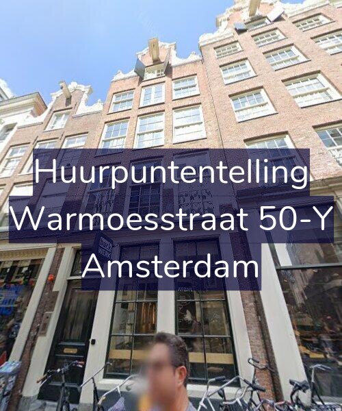 Foto gevel Huurpuntentelling voor Warmoesstraat 50-Y, Amsterdam