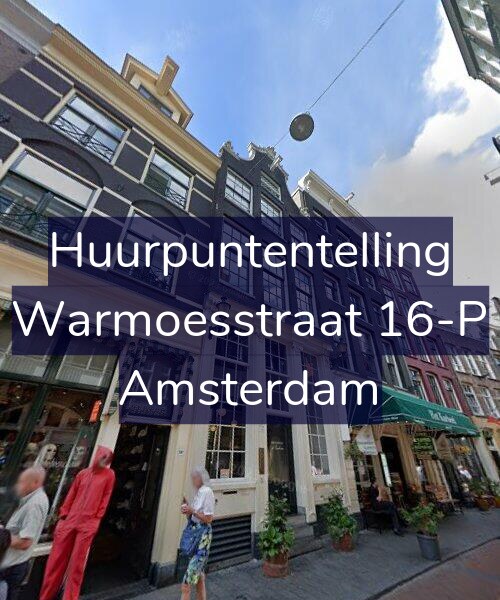 Foto gevel Huurpuntentelling voor Warmoesstraat 16-P, Amsterdam