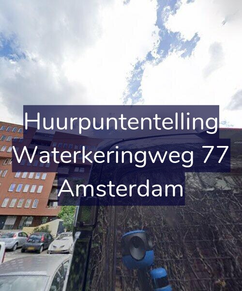 Foto gevel Huurpuntentelling voor Waterkeringweg 77, Amsterdam