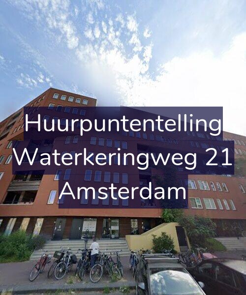 Foto gevel Huurpuntentelling voor Waterkeringweg 21, Amsterdam