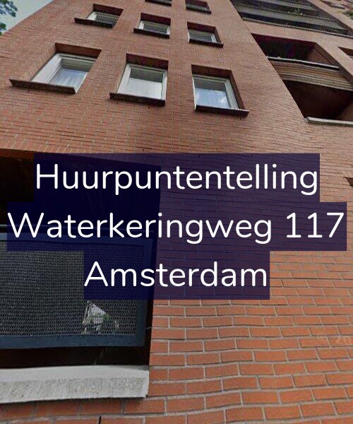 Foto gevel Huurpuntentelling voor Waterkeringweg 117, Amsterdam