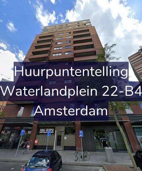 Foto gevel Huurpuntentelling voor Waterlandplein 22-B4, Amsterdam