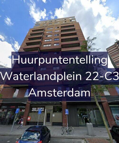 Foto gevel Huurpuntentelling voor Waterlandplein 22-C3, Amsterdam