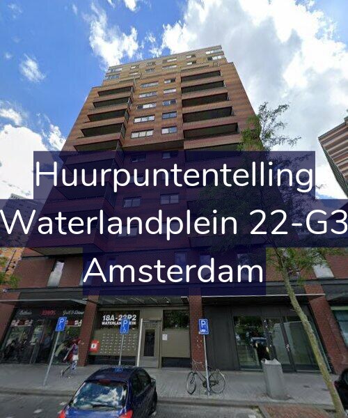 Foto gevel Huurpuntentelling voor Waterlandplein 22-G3, Amsterdam
