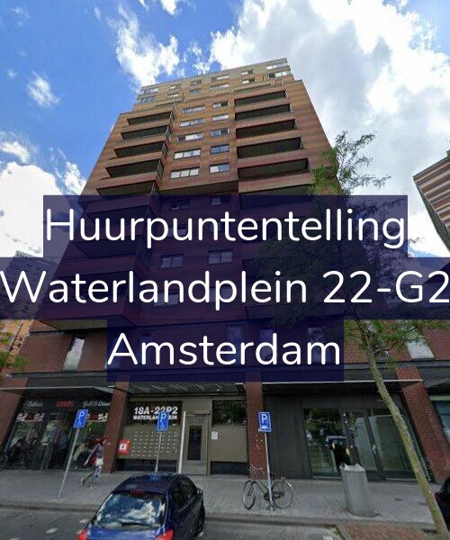 Foto gevel Huurpuntentelling voor Waterlandplein 22-G2, Amsterdam