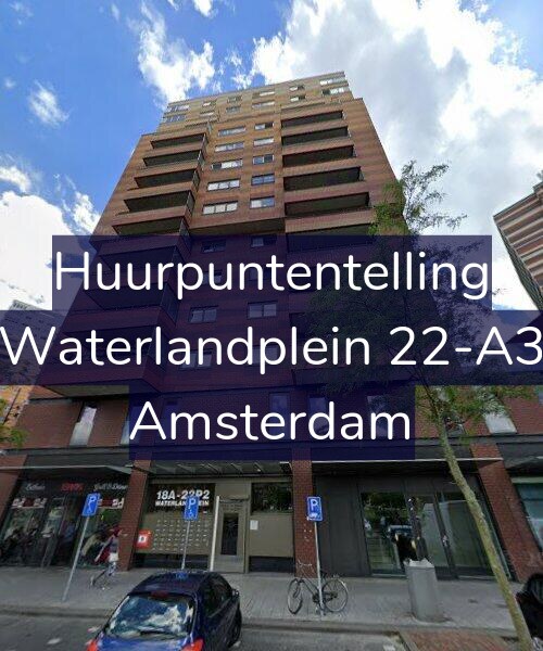 Foto gevel Huurpuntentelling voor Waterlandplein 22-A3, Amsterdam