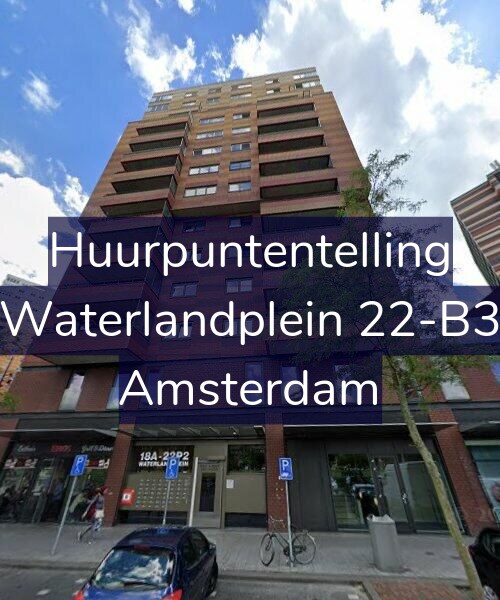 Foto gevel Huurpuntentelling voor Waterlandplein 22-B3, Amsterdam