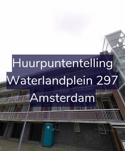 Foto gevel Huurpuntentelling voor Waterlandplein 297, Amsterdam