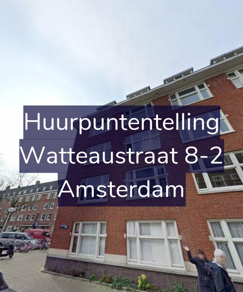 Foto gevel Huurpuntentelling voor Watteaustraat 8-2, Amsterdam