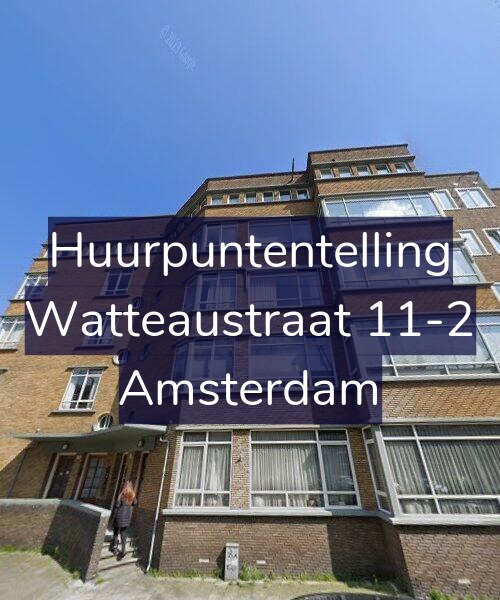 Foto gevel Huurpuntentelling voor Watteaustraat 11-2, Amsterdam