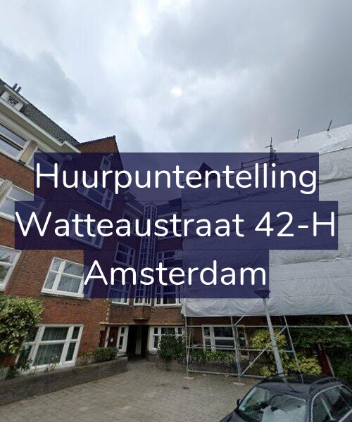Foto gevel Huurpuntentelling voor Watteaustraat 42-H, Amsterdam