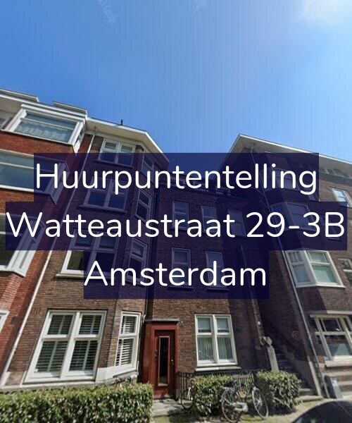 Foto gevel Huurpuntentelling voor Watteaustraat 29-3B, Amsterdam