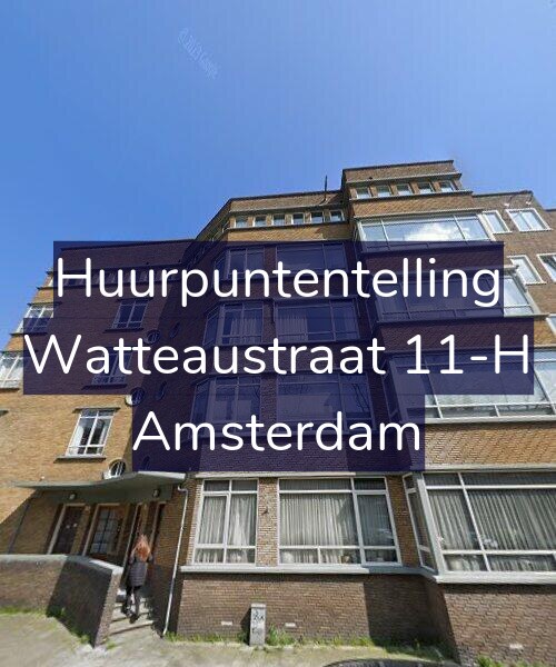 Foto gevel Huurpuntentelling voor Watteaustraat 11-H, Amsterdam