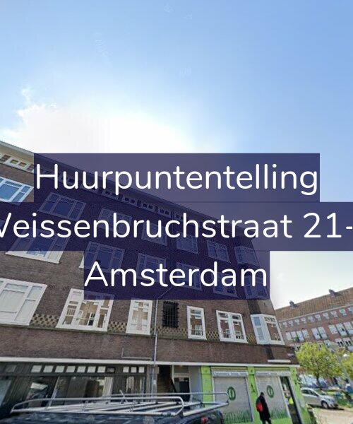 Foto gevel Huurpuntentelling voor Weissenbruchstraat 21-2, Amsterdam