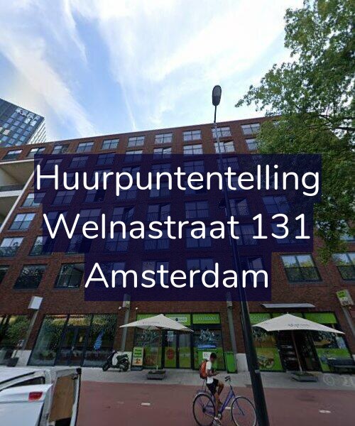 Foto gevel Huurpuntentelling voor Welnastraat 131, Amsterdam