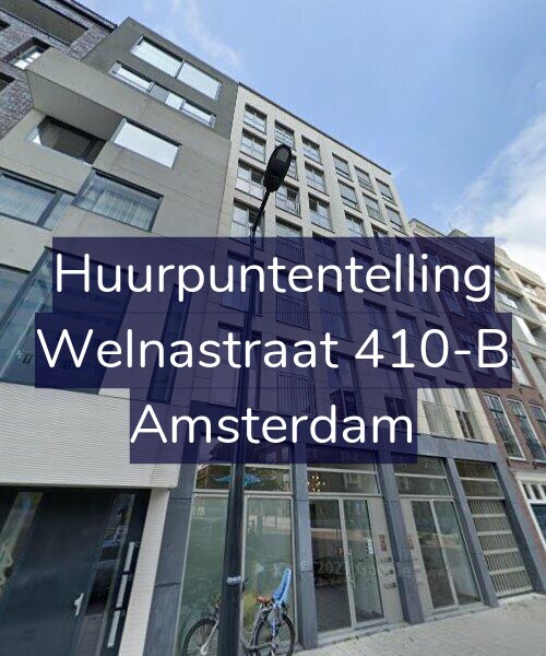 Foto gevel Huurpuntentelling voor Welnastraat 410-B, Amsterdam