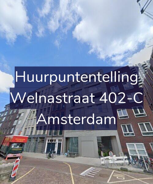 Foto gevel Huurpuntentelling voor Welnastraat 402-C, Amsterdam
