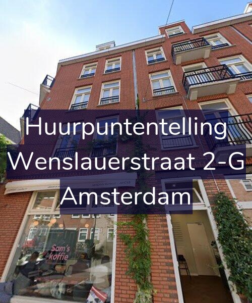 Foto gevel Huurpuntentelling voor Wenslauerstraat 2-G, Amsterdam