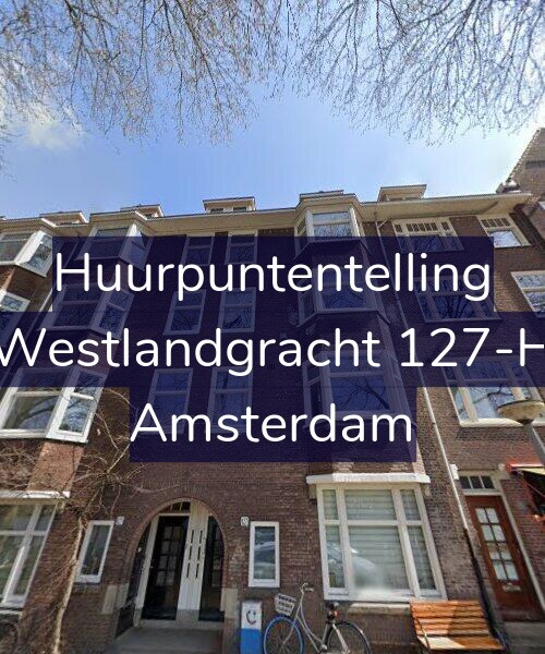 Foto gevel Huurpuntentelling voor Westlandgracht 127-H, Amsterdam