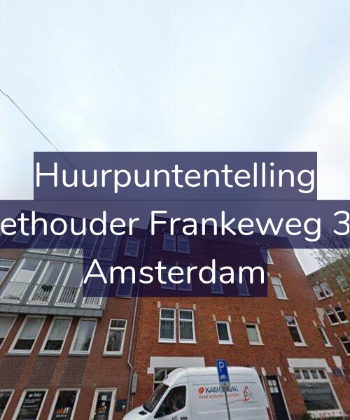 Foto gevel Huurpuntentelling voor Wethouder Frankeweg 3-3, Amsterdam