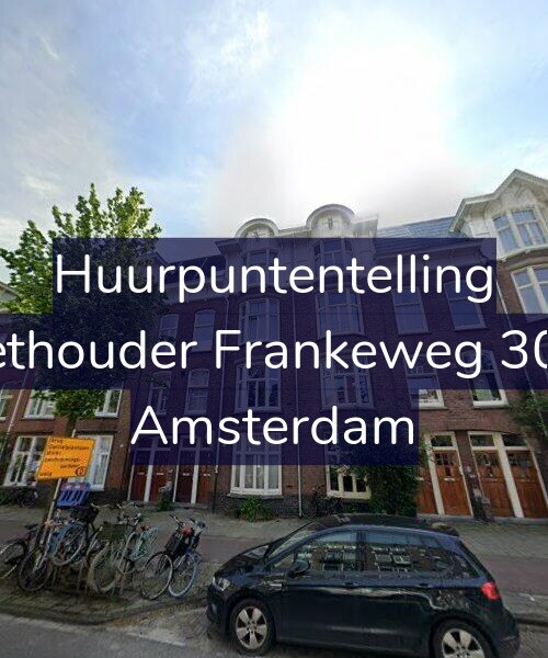 Foto gevel Huurpuntentelling voor Wethouder Frankeweg 30-H, Amsterdam