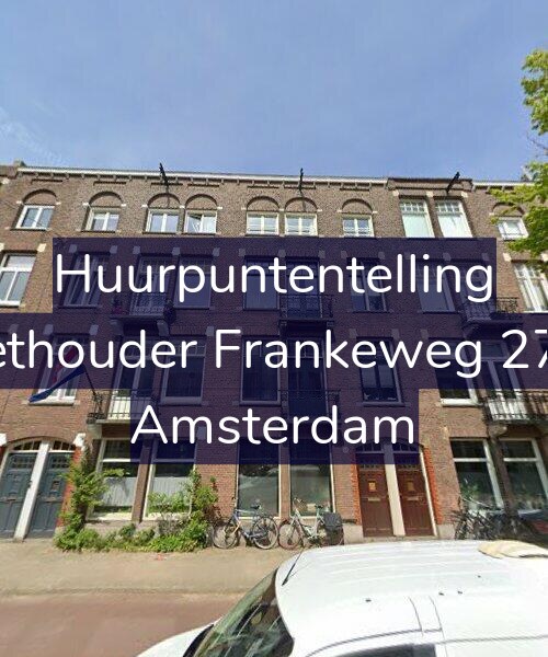 Foto gevel Huurpuntentelling voor Wethouder Frankeweg 27-H, Amsterdam