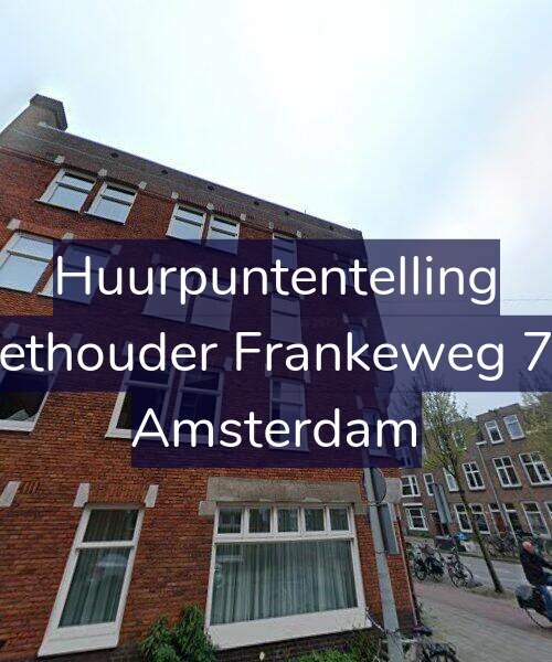 Foto gevel Huurpuntentelling voor Wethouder Frankeweg 7-C, Amsterdam