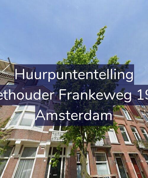 Foto gevel Huurpuntentelling voor Wethouder Frankeweg 19-2, Amsterdam