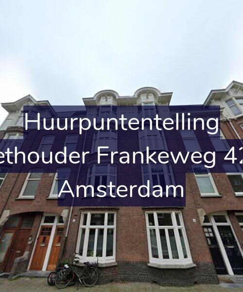 Foto gevel Huurpuntentelling voor Wethouder Frankeweg 42-2, Amsterdam