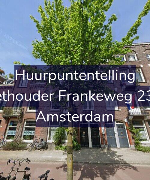 Foto gevel Huurpuntentelling voor Wethouder Frankeweg 23-H, Amsterdam