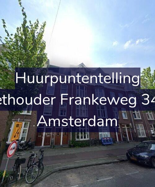 Foto gevel Huurpuntentelling voor Wethouder Frankeweg 34-H, Amsterdam