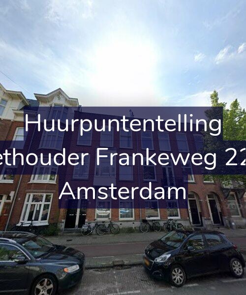Foto gevel Huurpuntentelling voor Wethouder Frankeweg 22-H, Amsterdam