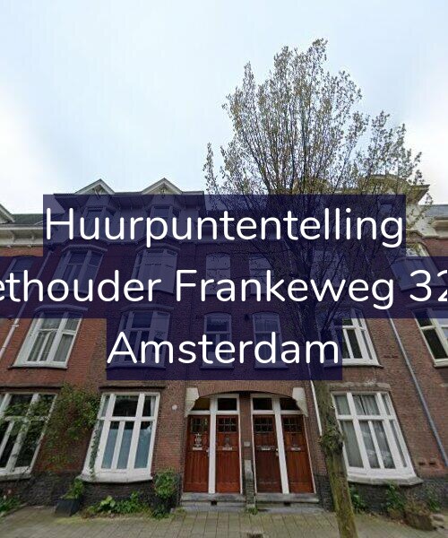 Foto gevel Huurpuntentelling voor Wethouder Frankeweg 32-H, Amsterdam