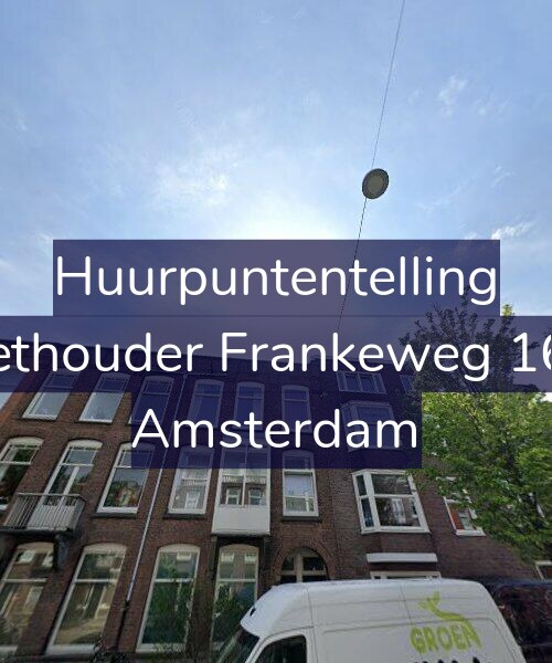 Foto gevel Huurpuntentelling voor Wethouder Frankeweg 16-2, Amsterdam