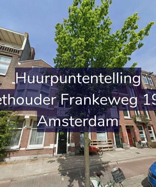 Foto gevel Huurpuntentelling voor Wethouder Frankeweg 19-H, Amsterdam