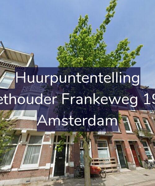 Foto gevel Huurpuntentelling voor Wethouder Frankeweg 19-1, Amsterdam