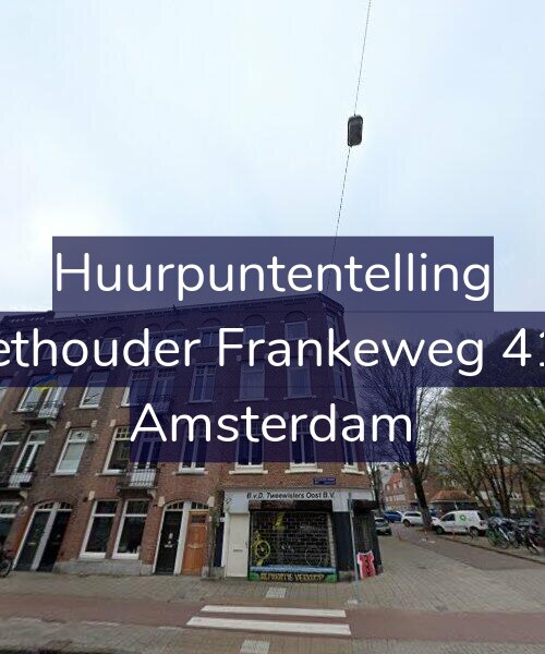 Foto gevel Huurpuntentelling voor Wethouder Frankeweg 41-3, Amsterdam