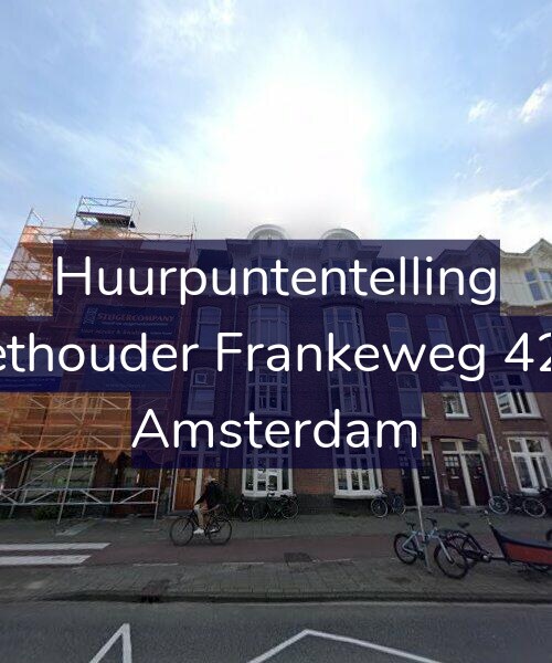 Foto gevel Huurpuntentelling voor Wethouder Frankeweg 42-H, Amsterdam