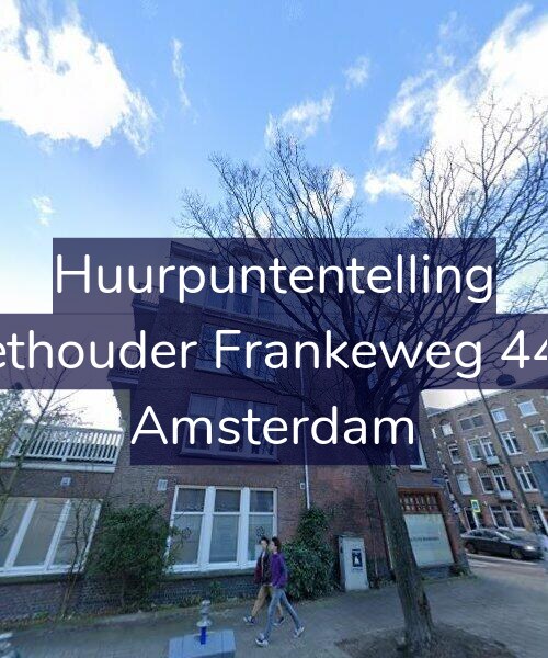 Foto gevel Huurpuntentelling voor Wethouder Frankeweg 44-H, Amsterdam