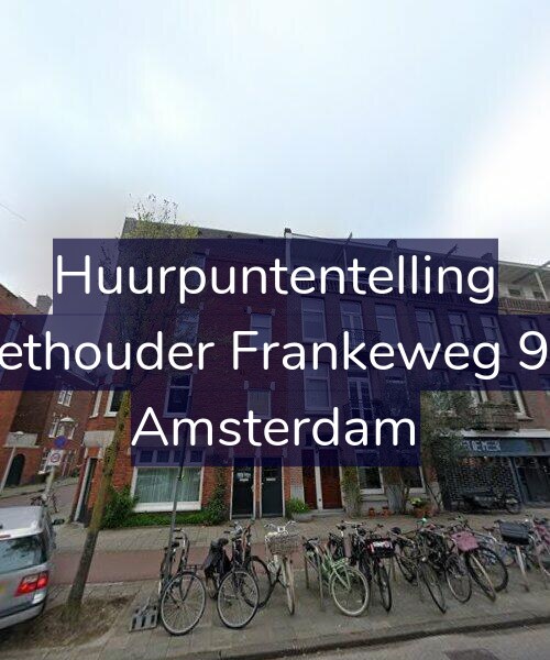 Foto gevel Huurpuntentelling voor Wethouder Frankeweg 9-H, Amsterdam