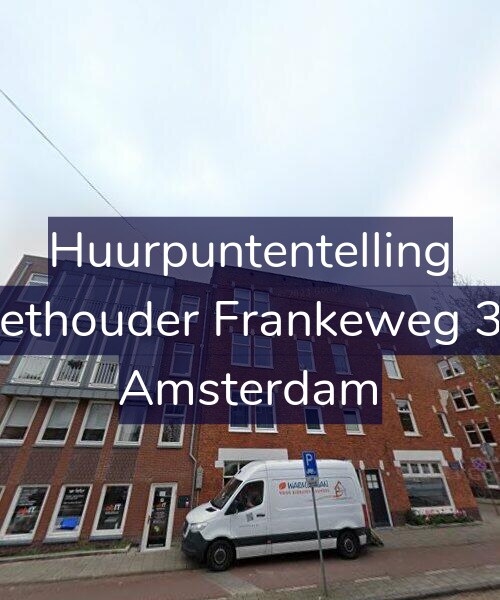 Foto gevel Huurpuntentelling voor Wethouder Frankeweg 3-2, Amsterdam
