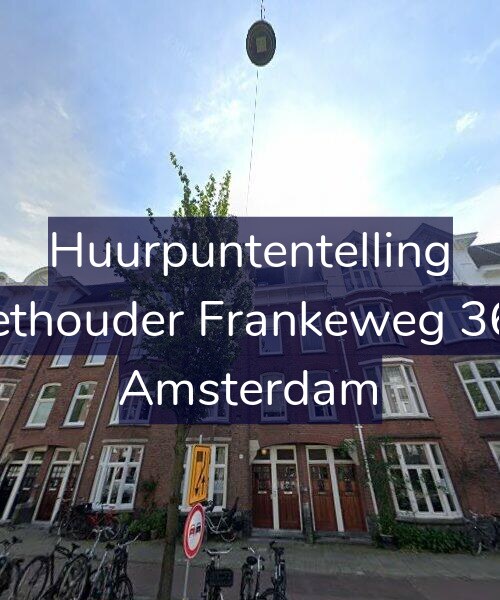 Foto gevel Huurpuntentelling voor Wethouder Frankeweg 36-1, Amsterdam