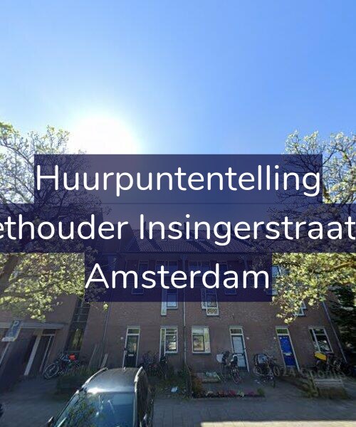 Foto gevel Huurpuntentelling voor Wethouder Insingerstraat 22, Amsterdam