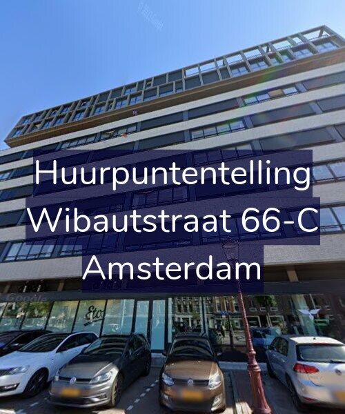 Foto gevel Huurpuntentelling voor Wibautstraat 66-C, Amsterdam