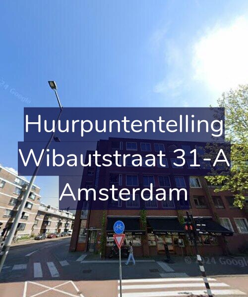 Foto gevel Huurpuntentelling voor Wibautstraat 31-A, Amsterdam